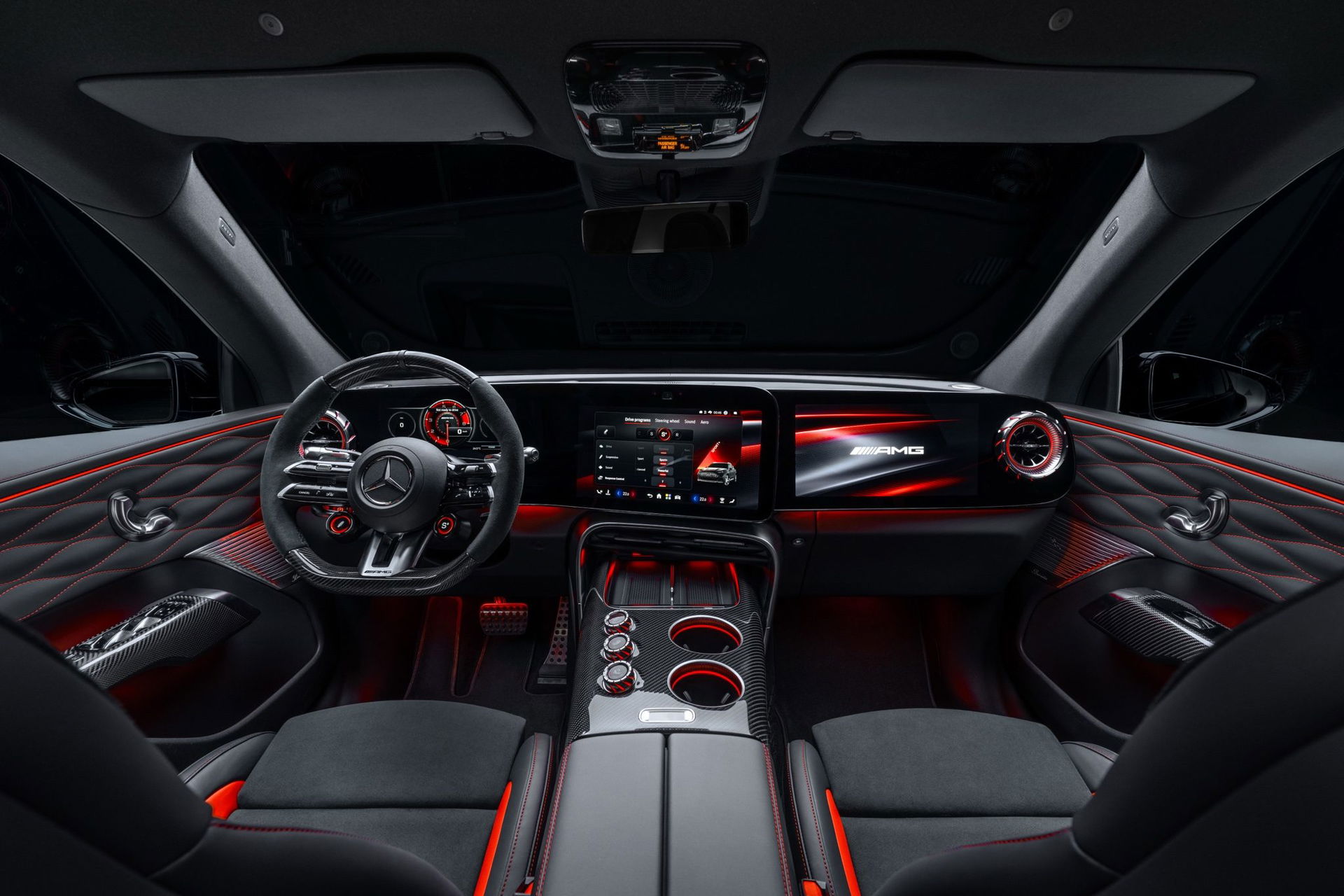 Mercedes amg ha tardado 59 anos en fabricar su primer suv desde cero y ha creado una autentica bestia 1169 cv y carga a 710 kw 18