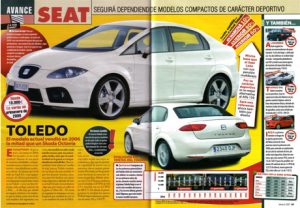 SEAT Toledo 2009: Recreaciones