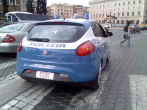 Fiat Bravo de la policía italiana