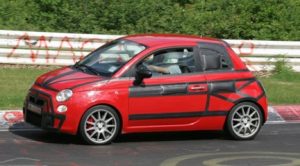 Fiat 500 Abarth, cazado en Nürburgring