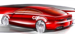 Primer sketch del Audi A7
