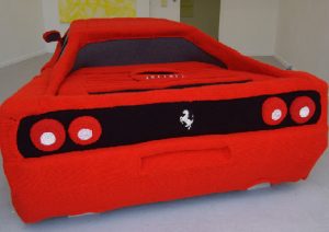 Ferrari de lana, el peluche ideal