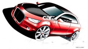 Audi A1, primeros bocetos oficiales