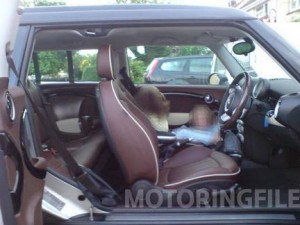 Foto espía del interior del Mini Clubman