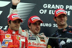 Alonso completa un triplete español en Nürburgring