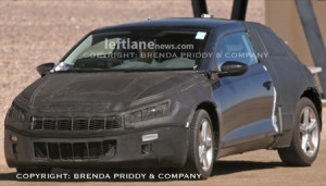 Fotos espía del Volkswagen Scirocco 2009