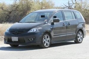 Mazda 5 2008, fotos espía