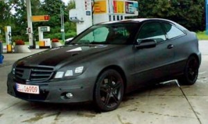 Mercedes-Benz Clase C SportCoupé 2009, foto espía