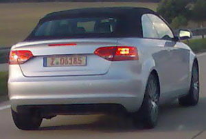 Foto del Audi A3 Cabrio destapado