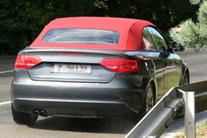 Audi A3 Cabrio: camuflaje eliminado por ordenador