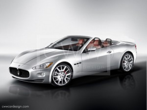 Recreación del Maserati Spyder