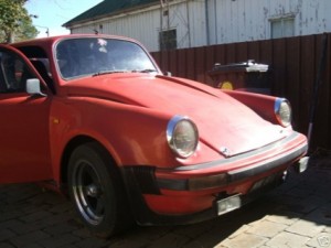 Réplica del Porsche 911 sobre un Volkswagen Beetle