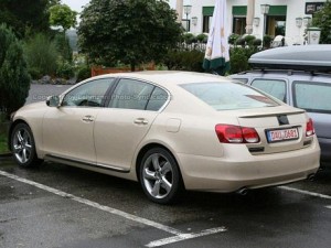 Facelift del Lexus GS, fotos espías