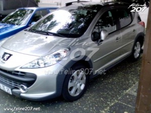 Peugeot 207 SW Outdoor, fotos espía