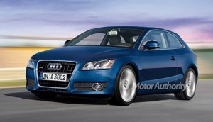 Acercándose hacia el próximo Audi A3 2010