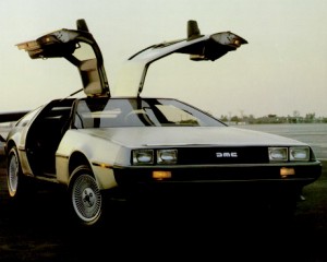 El DeLorean Gullwing, a producción