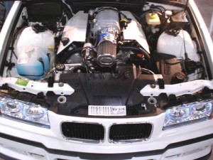 BMW M3 con el V8 LS6 del Corvette