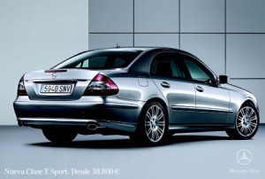 Mercedes Clase E edición Sport