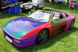 Ferrari 348 TS multicolor