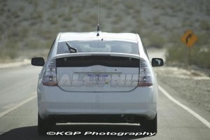 Fotos espías del cambio de look del Toyota Prius