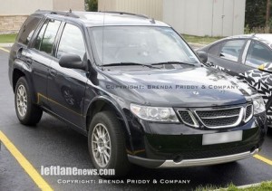 Fotos espías del Saab 9-4X