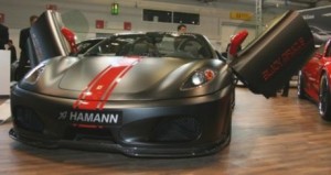 Hamman Black Miracle Ferrari F430 desde Frankfurt