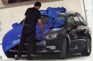 Citroën C5 II, ligeramente destapado