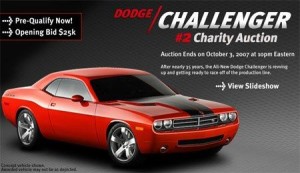 Finaliza la puja del segundo Dodge Challenger