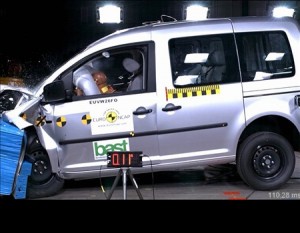 Volkswagen Caddy, resultados Euro NCAP