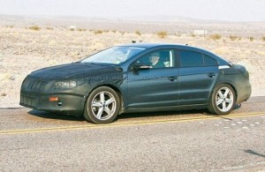 Nuevas fotos espía del Volkswagen Passat Coupé