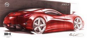 Futuro Nissan 350Z, recreación