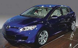 Recreación del nuevo Mazda 3