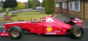 Réplica de un Ferrari F1, disponible en eBay