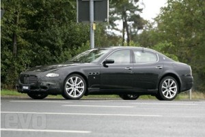 Fotos espías del Maserati Quattroporte