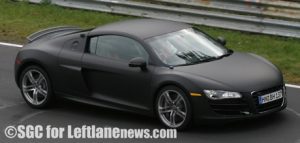 Audi R8 V10 totalmente al descubierto en el Ring