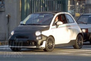 Fotos espías del Fiat 500 Abarth SS