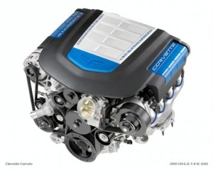 Primeras fotos oficiales del V8 LS9, el motor del próximo Corvette ZR-1