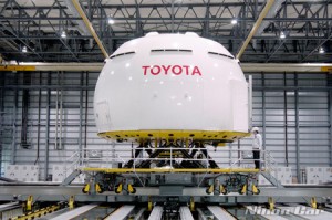 Un simulador gigante construido por Toyota