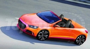 Volkswagen Scirocco Roadster, previo