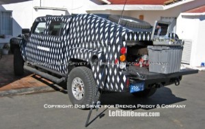 Hummer H3T Pickup, cazado