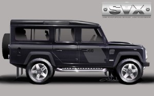 Land Rover Defender 110 SVX, para Australia