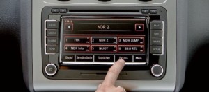 Todos los Volkswagen incluirán una pantalla táctil