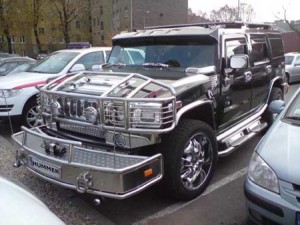 Hummer H2 «o te quitas o te quito»