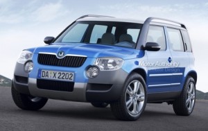 Recreaciones del Skoda Yeti de producción