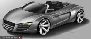 Audi R8 V10 Targa, ¿en el salón de Detroit?
