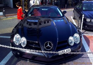 Mercedes SLR McLaren avistado en Marbella