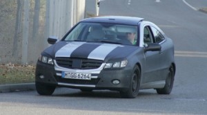 Fotos espía del nuevo Mercedes C SportCoupé