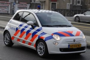 Primer Fiat 500 de policía