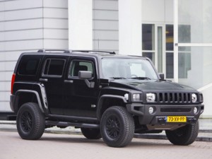 Hummer H3 Black Edition, para Europa