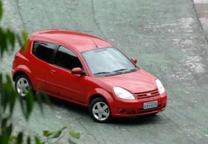 Foto espía del Ford Ka brasileño